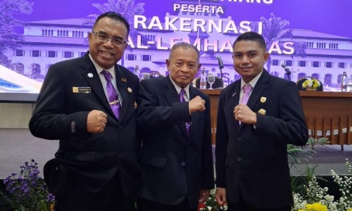 Hadiri Rakernas I IKAL Lemhannas di Bandung, Rofinus Neto Wuli Pesan ini ke Alumni