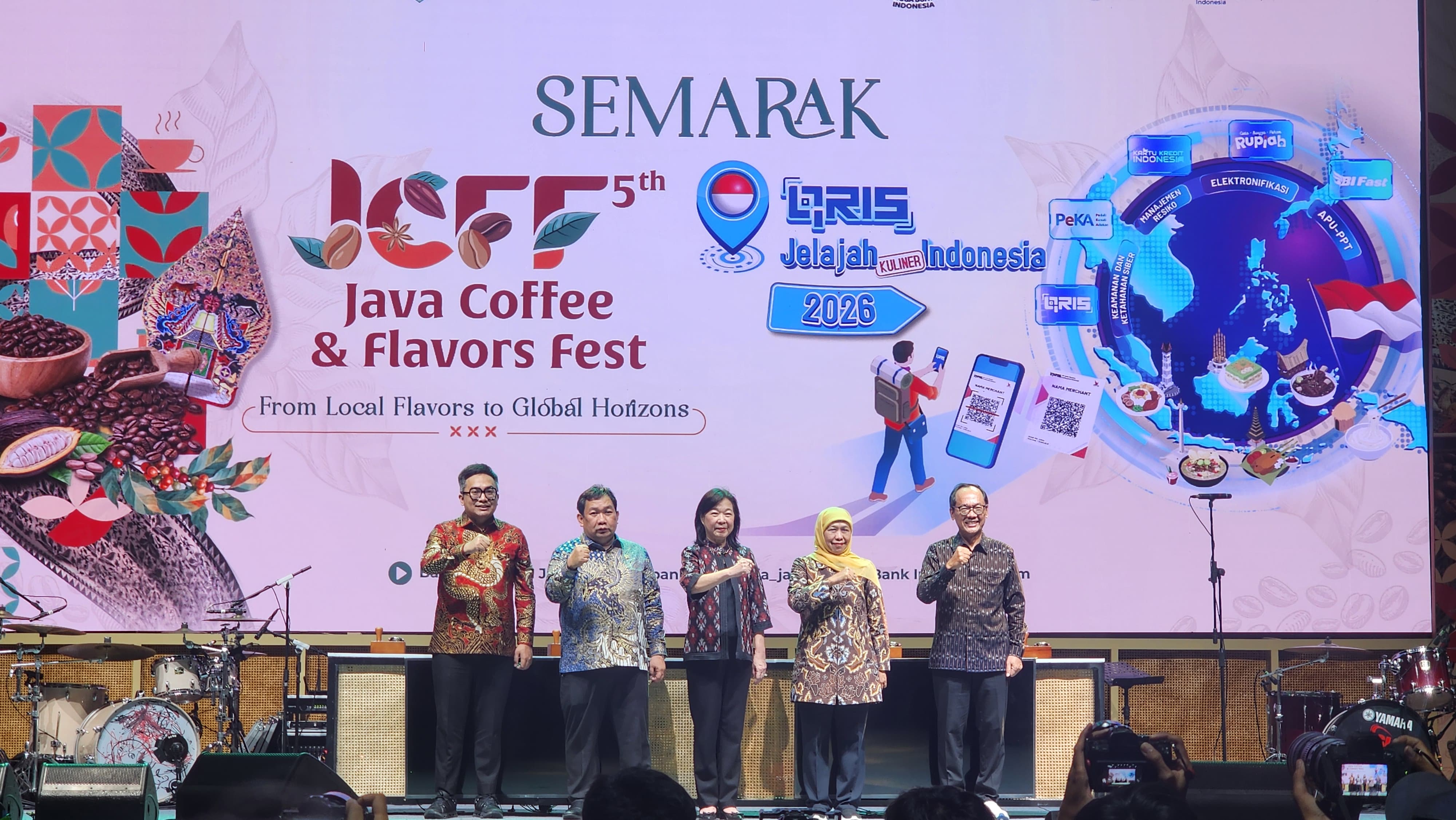 BI Bidik Transaksi JCFF 2026 Lampaui Rp 67 Miliar, Kopi Jatim Disiapkan Tembus Pasar Global