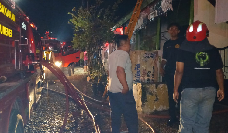 Kebakaran Rumah di Sumenep, Kerugian Capai Rp 200 Juta
