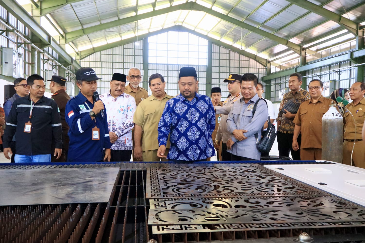 Sentra Industri Kecil dan Menengah Logam Resmi Beroperasi di Gresik Selatan