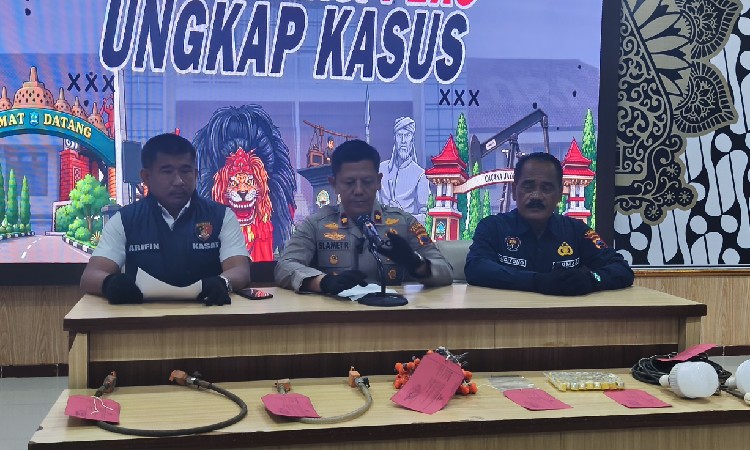 Polres Blora Tetapkan Empat Tersangka Kasus Pengoplosan LPG Subsidi, Satu Ditahan