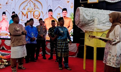 Buka MTQ Kecamatan, Bupati Karimun Tekankan Bangun Karakter Generasi Qur'ani Sejak Dini 