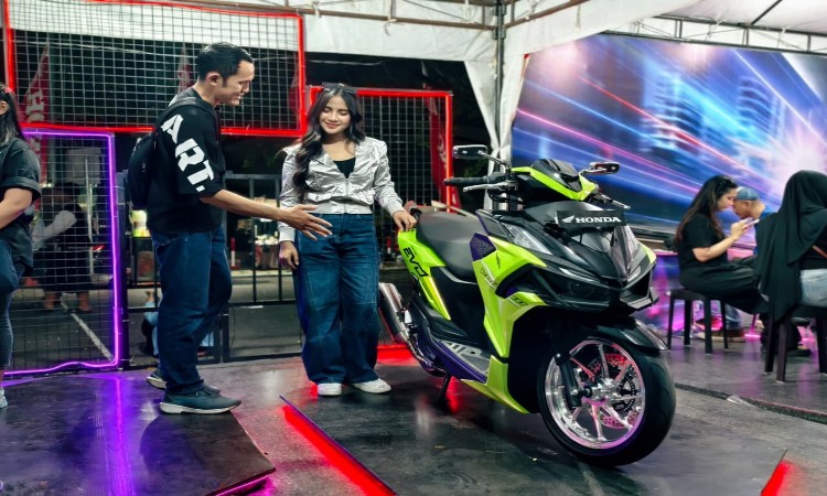 New Honda Vario Evo 160 Jadi Magnet Ribuan Pengunjung di Public Exhibition Sidoarjo