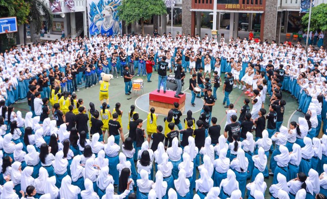 Jelang Honda DBL 2026 East Java East, MPM Honda Jatim Sapa Pelajar Lewat BeAT Gen-Z School Roadshow