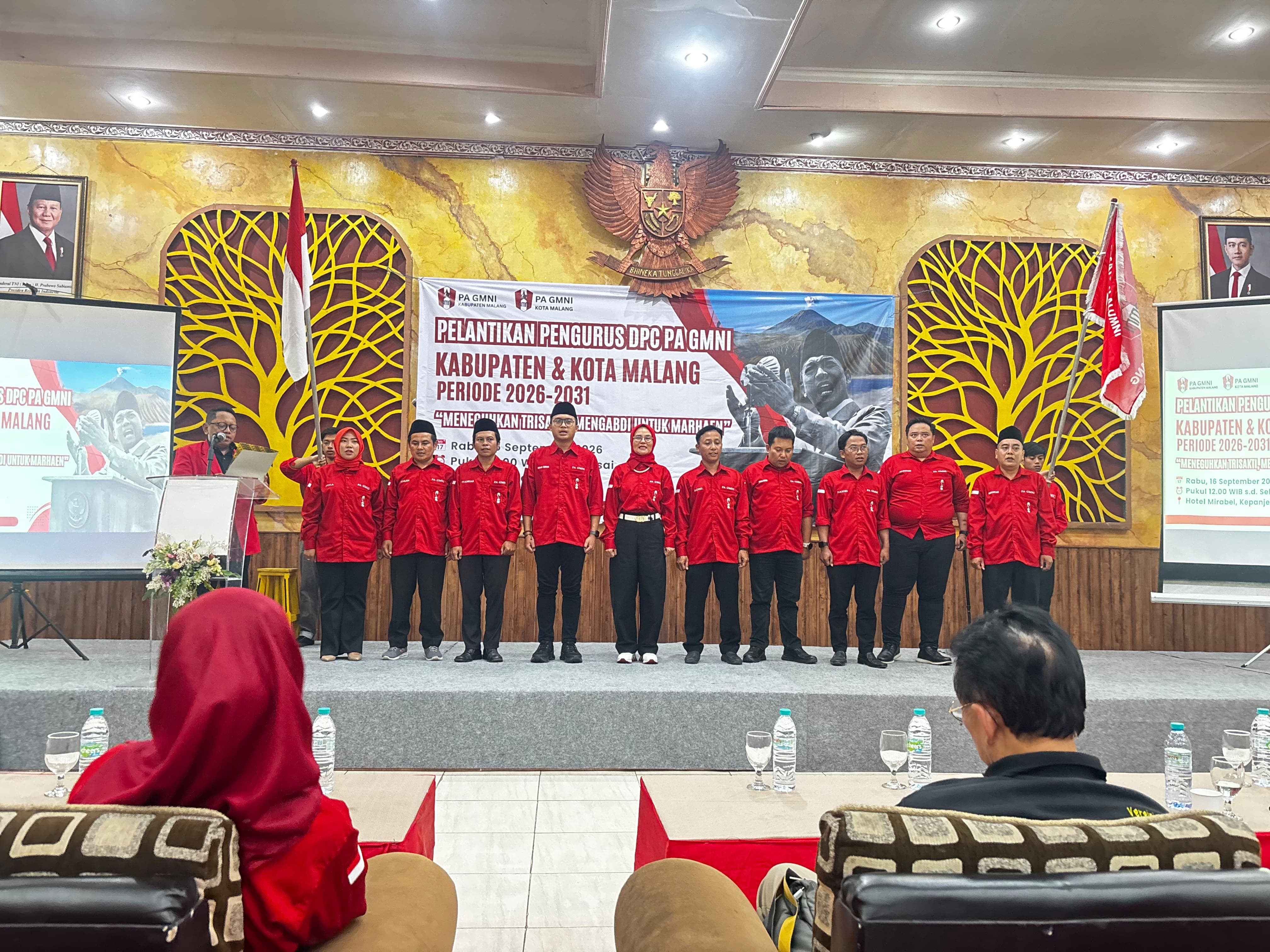 Dilantik, PA GMNI Kabupaten Malang Berkomitmen Kawal Isu Pertanian dan UMKM