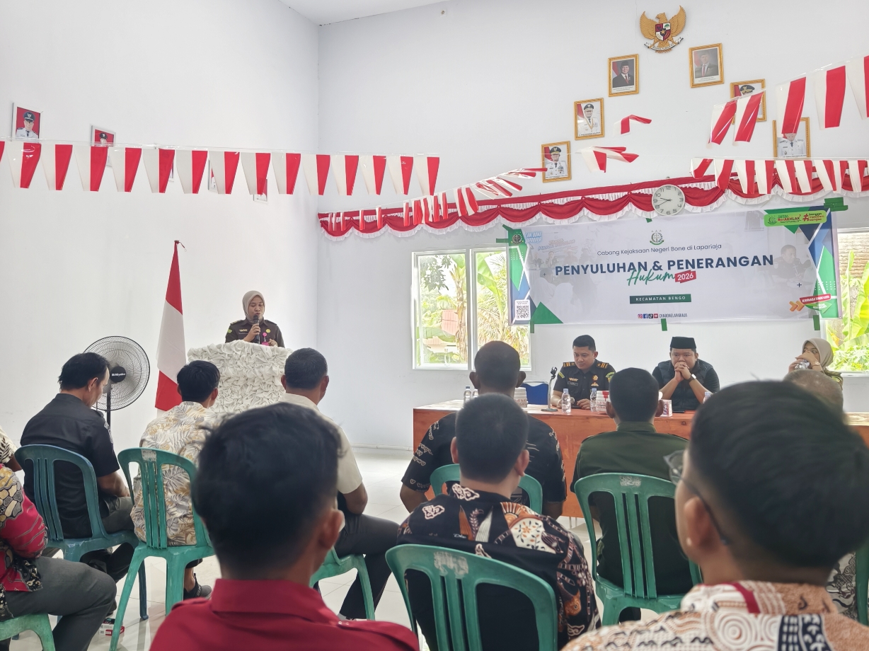 Tingkatkan Kesadaran Hukum, Kejaksaan Beri Penyuluhan di Bengo