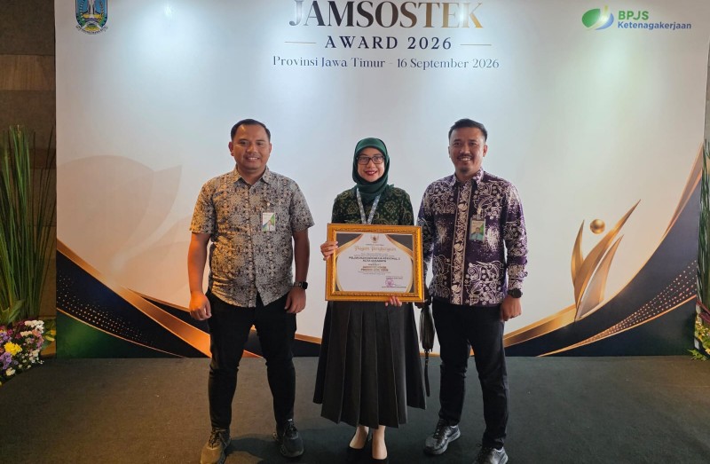 Pelindo Regional 3 Surabaya Masuk Tiga Besar Jamsostek Award 2026 Jawa Timur