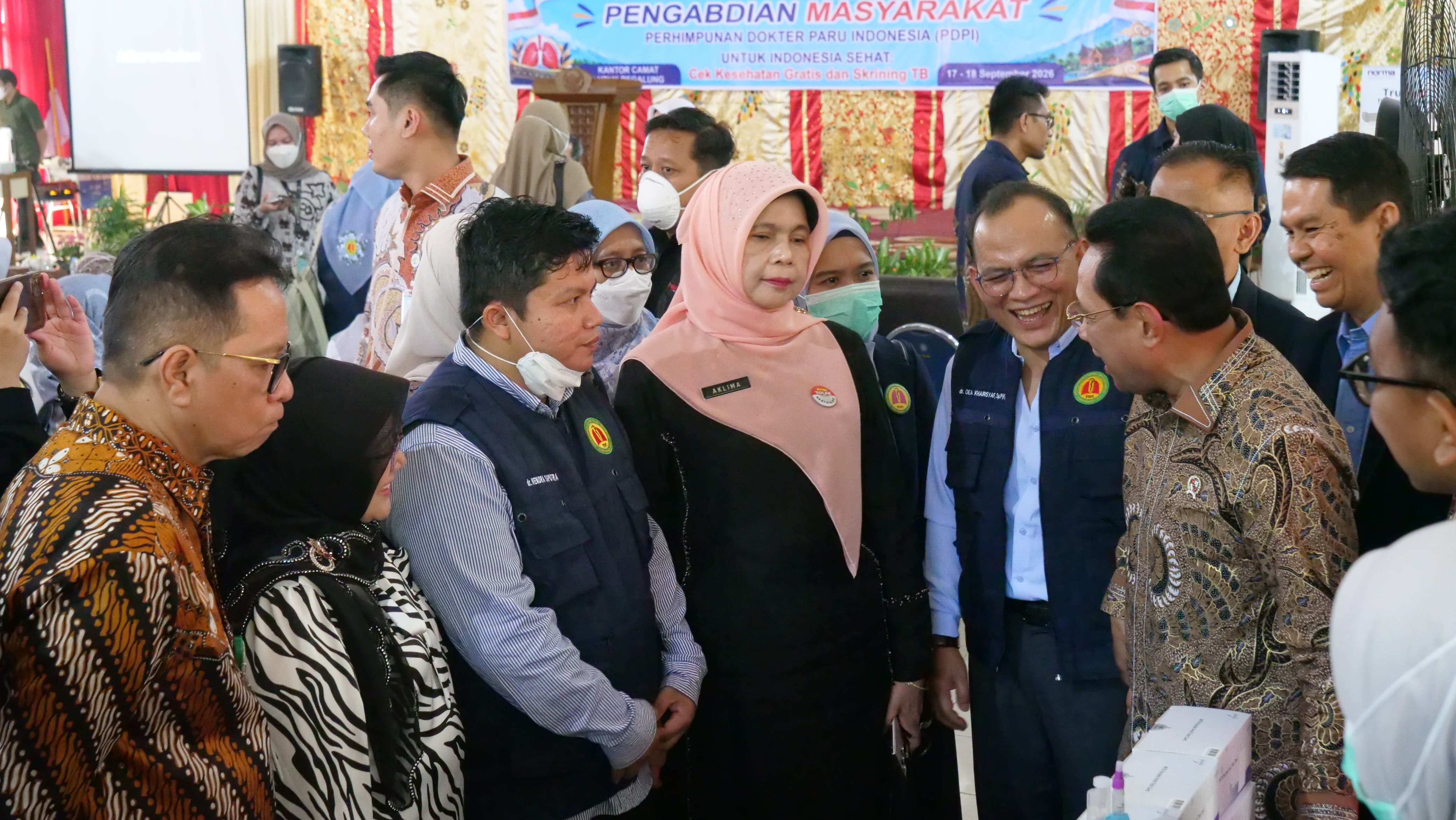 Kejar Eliminasi TBC 2030, Skrining Gratis di Padang Dihadiri Langsung Wamenkes RI