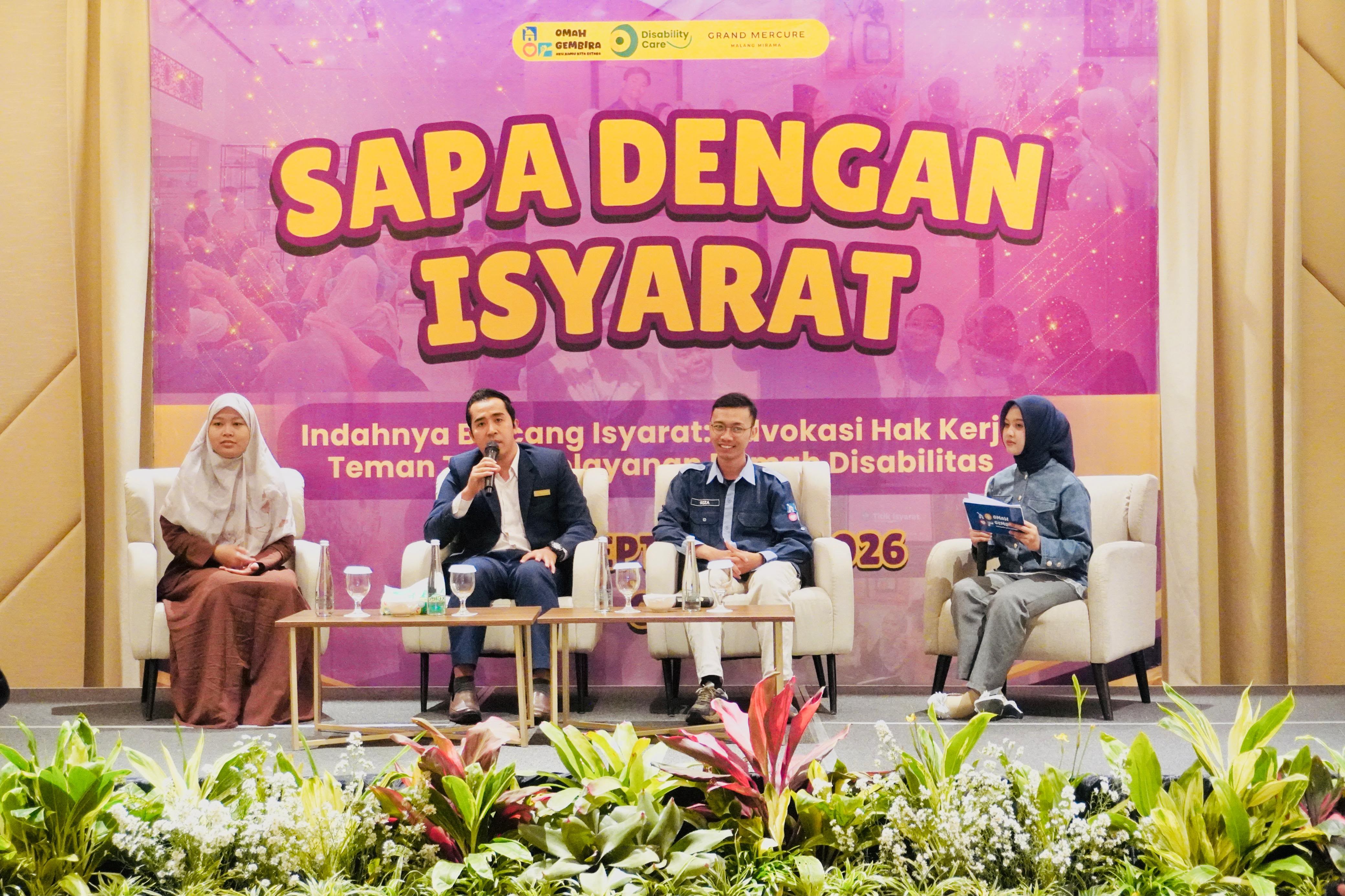Membangun Empati Tanpa Hambatan Lewat “Indahnya Bincang Isyarat” di Grand Mercure Malang Mirama