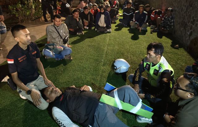 Jelang Honda Bikers Day 2026, MPM Honda Jatim Bekali 90 Bikers Malang dengan Safety Riding dan Basic Life Support