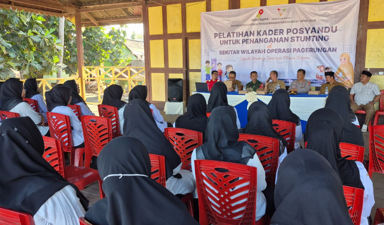SKK Migas KEI Perkuat Kapasitas Posyandu Pagerungan
