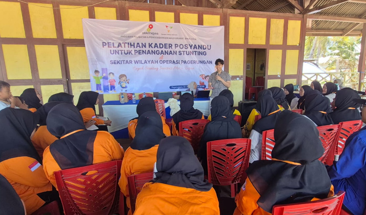 Gencarkan Penanganan Stunting di Kepulauan, SKK Migas-KEI Kolaborasi dengan Puskesmas Pagerungan