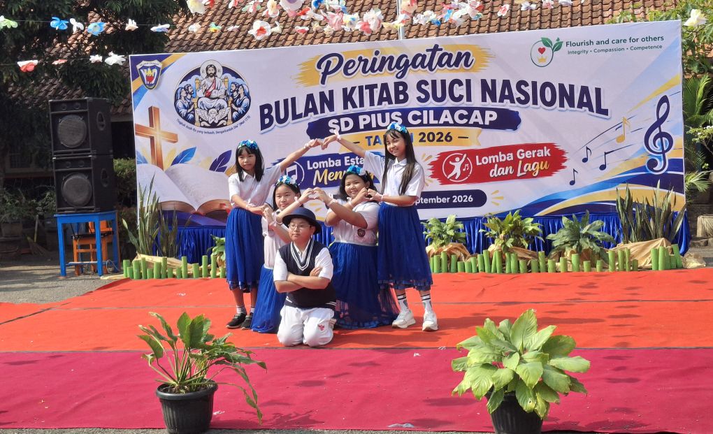 BKSN SD Pius Cilacap: Kembangan Kreativitas dan Ajak Siswa Teladani Sosok Yesus