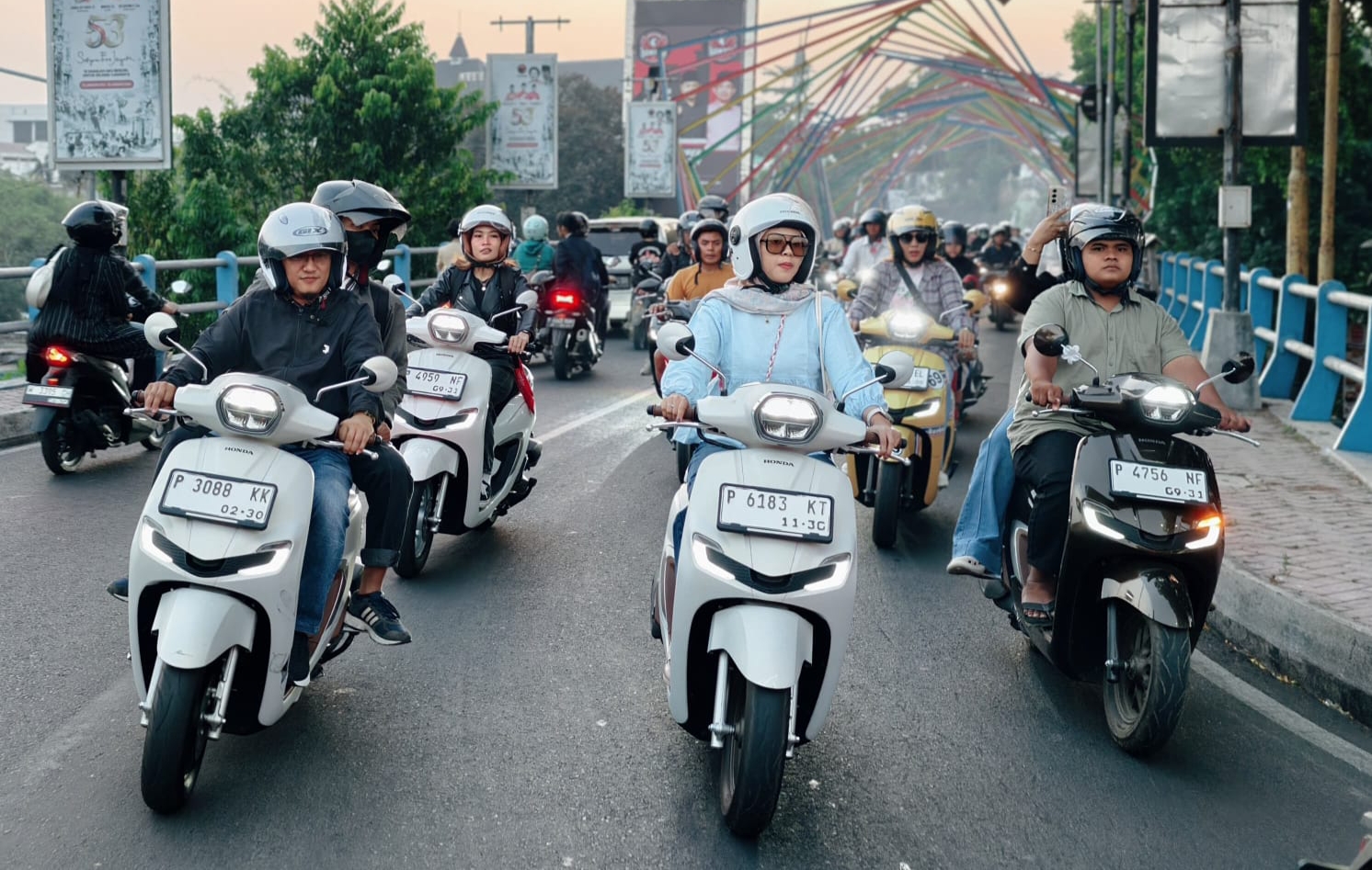 Honda Stylo 160 di Jember, Padukan Musik dan Gaya Retro 