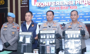Modus Klasik Terbongkar, Bos Sabu Asal Ponggok Blitar Dibekuk Polisi