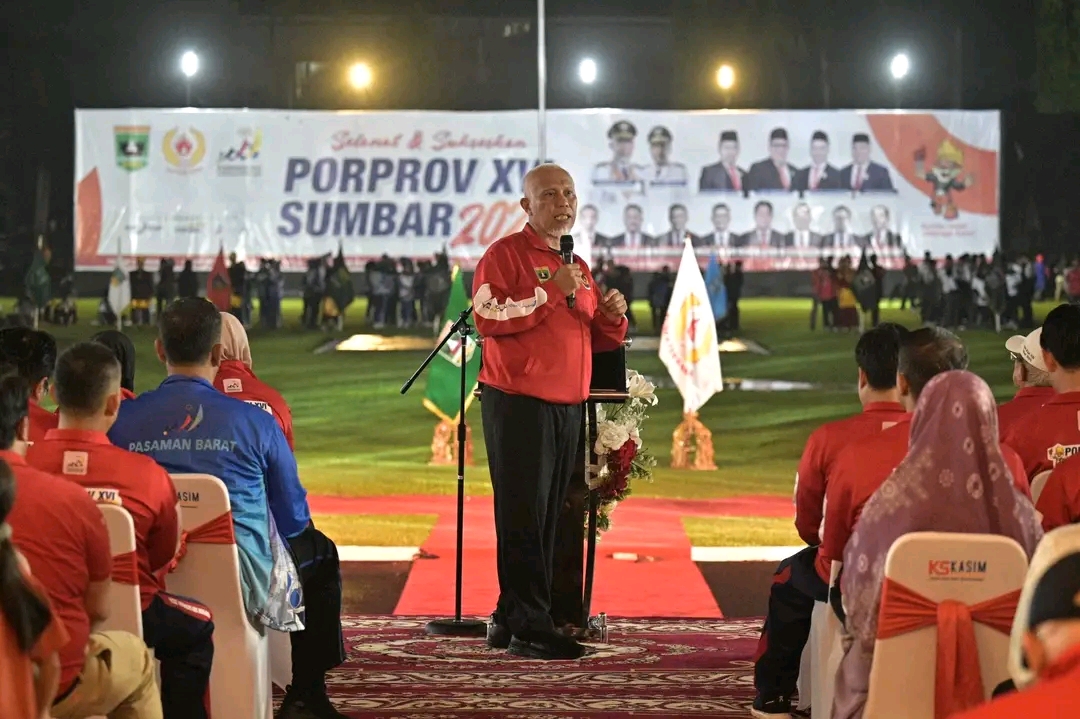 Porprov XVI Sumbar Resmi Dibuka: 8.794 Atlet Bertanding di 53 Cabang Setelah 8 Tahun Vakum