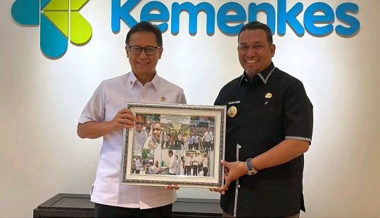 Bupati TTU Audiensi Bersama Menteri Kesehatan RI, RSUD Baru Segera Dibangun
