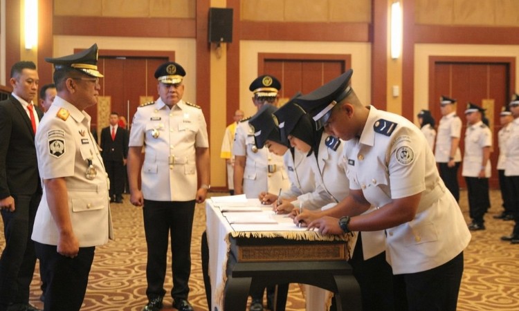 70 CPNS Ditjenpas Kepri Resmi Dilantik