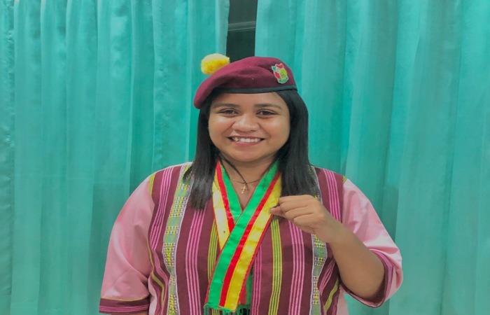 Kader Potensial Clara Yunita Tefa, Maju Bertarung Dalam Pemilihan Ketua Presidium PMKRI Cabang Kupang