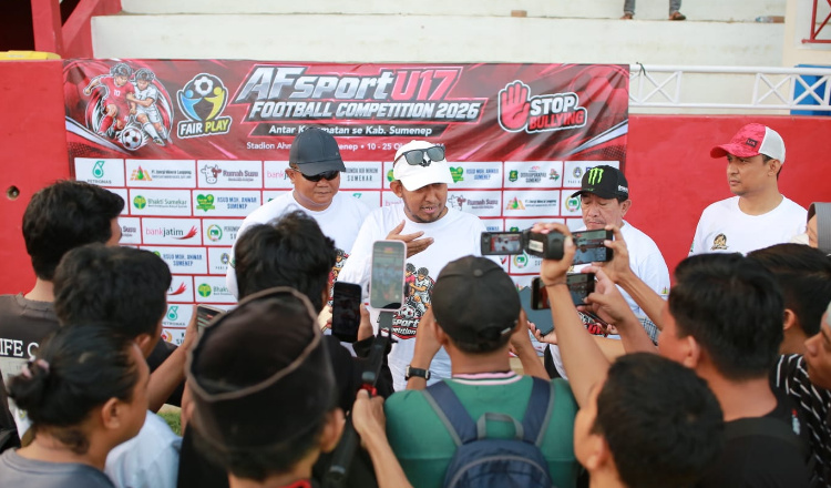 Piala AF Sport U17 Resmi Bergulir, Bupati Sumenep Ingatkan Pemain Tak Hanya Kejar Kemenangan