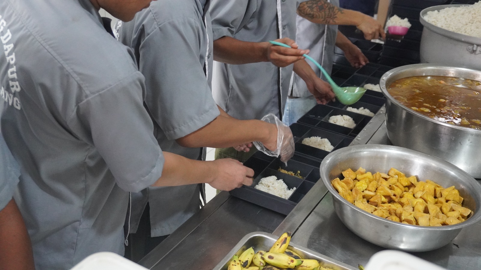 Jaga kesehatan Warga Binaan,Rutan Pemalang  Perketat Standar Kebersihan Dapur