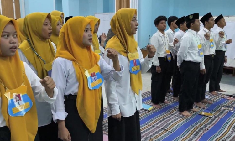 Mapaba III Sukses, Kaderisasi PMII Unipra Surabaya Terus Tumbuh