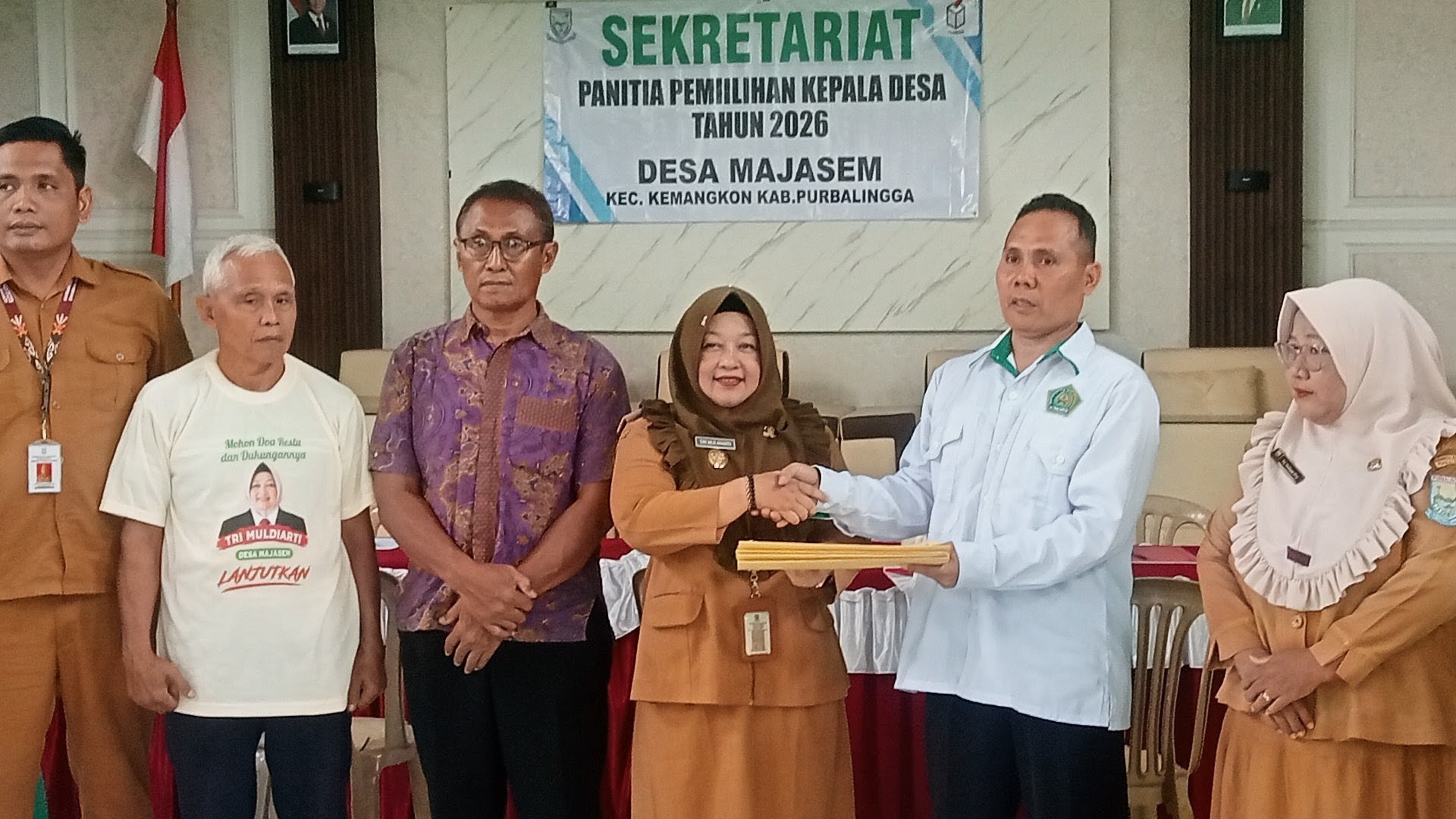 Daftar di Hari Terakhir, Petahana Tri Muldiarti Ramaikan Bursa Pilkades Majasem Purbalingga