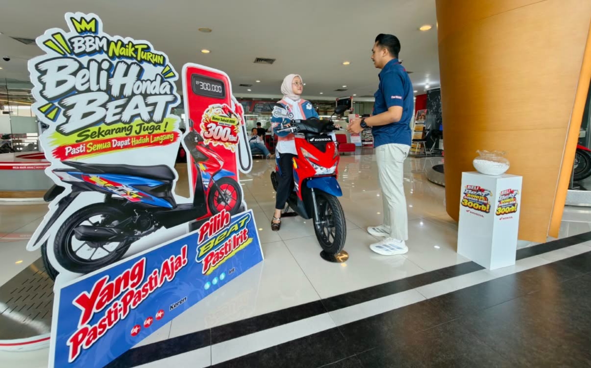 Honda BeAT Irit untuk Mobilitas Harian, Ada Kesempatan Menangkan Voucher hingga Rp 300 Ribu
