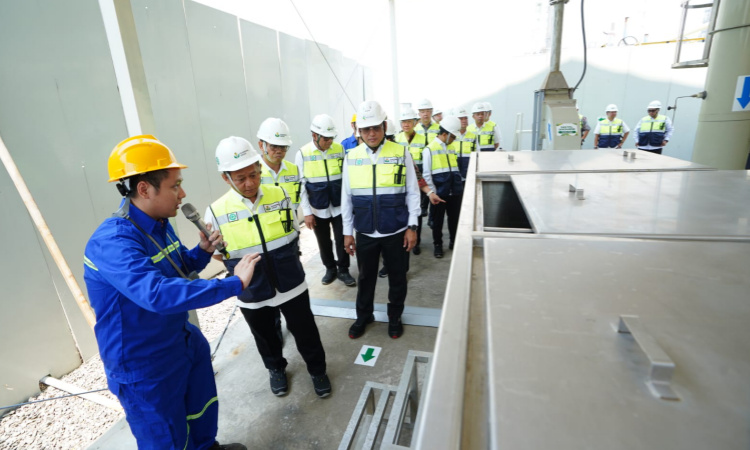 Menperin Sarmuji Tinjau Teknologi CCU Petrokimia Gresik, Jadi Pilot Industri Hijau Nasional
