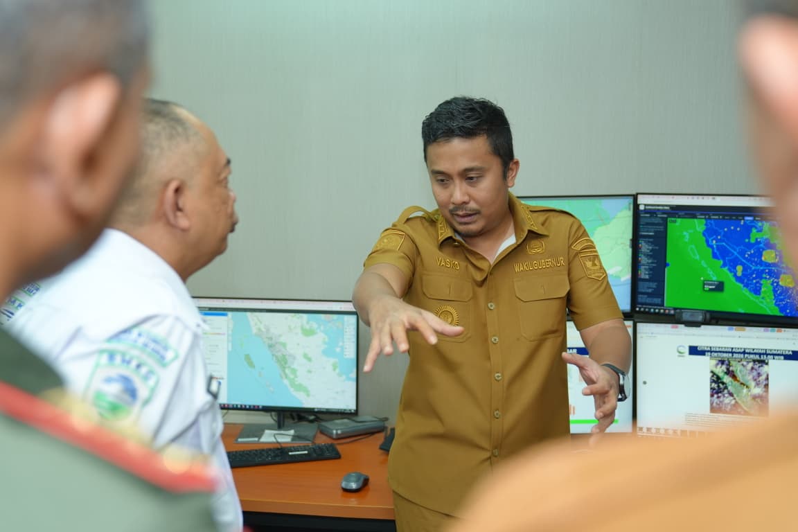 Asap dari Luar Daerah, Wagub Sumbar Vasko Tetap Tegaskan Pentingnya Mitigasi dan Kewaspadaan Dini
