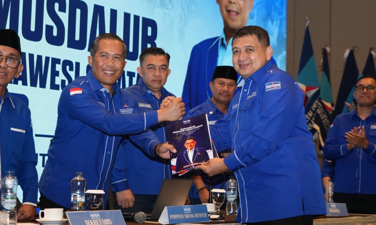 Genggam Mandat 24 DPC di Musda, Appi Sah Jadi Ketua DPD Demokrat Sulsel
