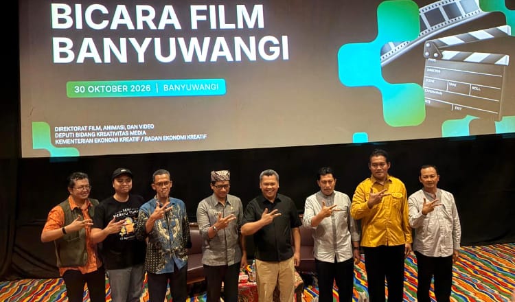 Dorong Sineas Lokal, Kementerian Ekraf Hadirkan Masterclass Adaptasi Cerita di Banyuwangi